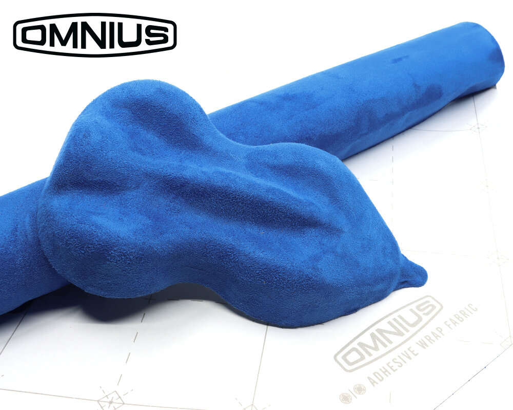 Omnius Bekleding Alcantara Blauw Adhesief Stof