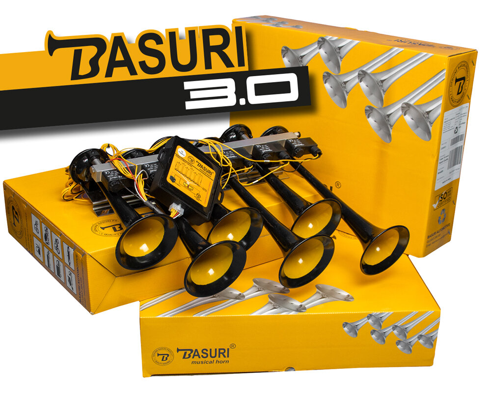 Basuri Airhorn Baby Shark 3.0 24V 20 Mélodies