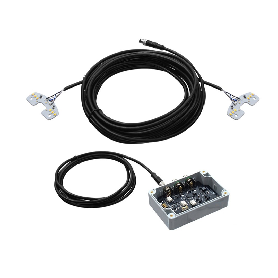 Projecteur de calandre Scania NG 2023+ Feu de position Blanc chaud Clignotant orange