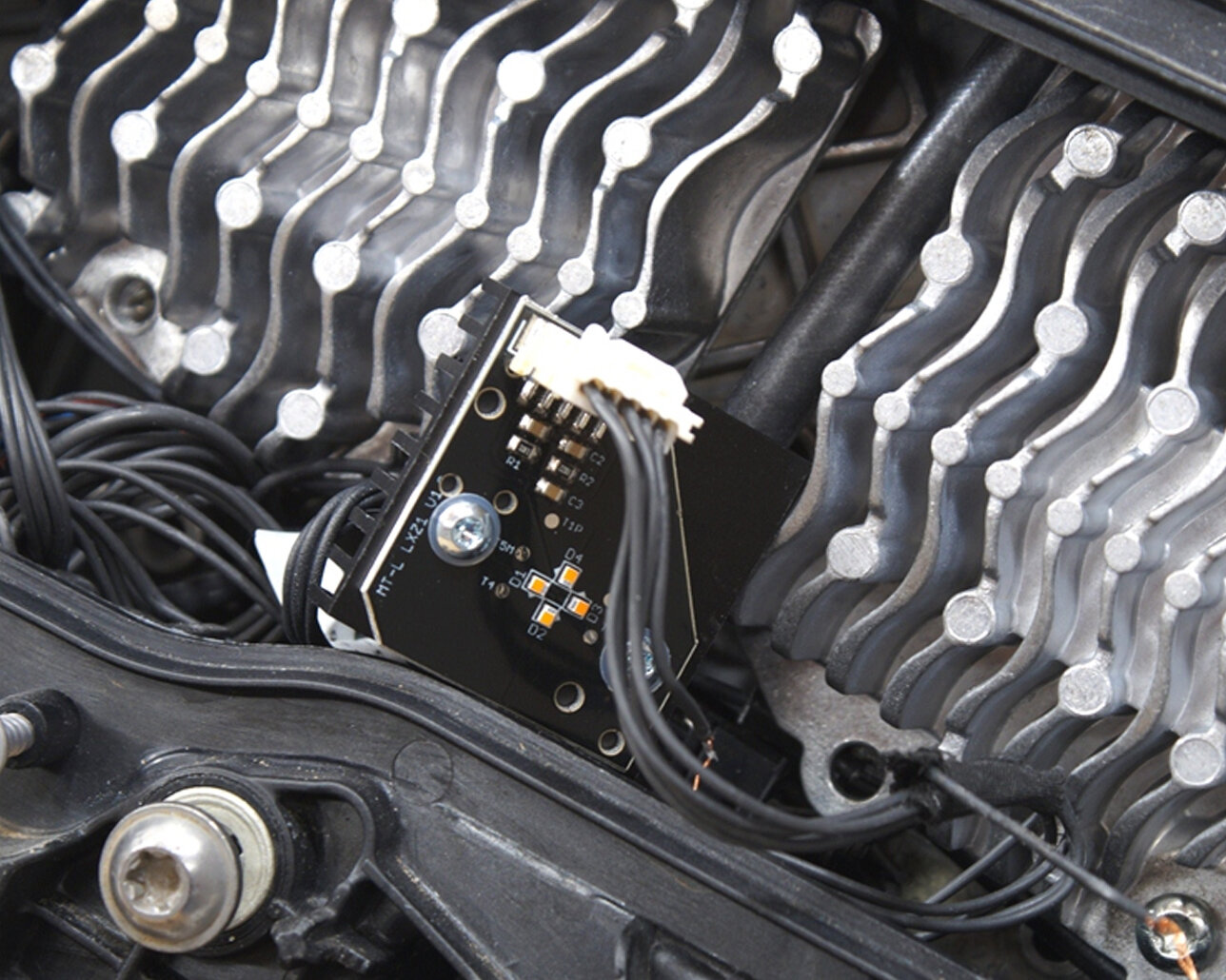 Scania NGS Serie LED Luci Diurne Kit Di Conversione Con Xenon Bianco Ambra Lampeggiante