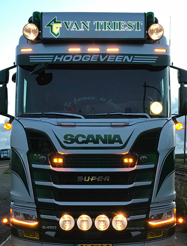 Kit de conversion pour feux de jour Jaune Scania NGS LED 2016