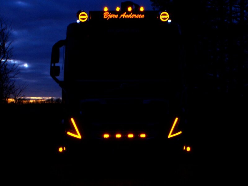 Ensemble de cartes de circuit imprimé à LED blanc chaud pour Volvo FH5 FM5 FH Aero à partir de 2021