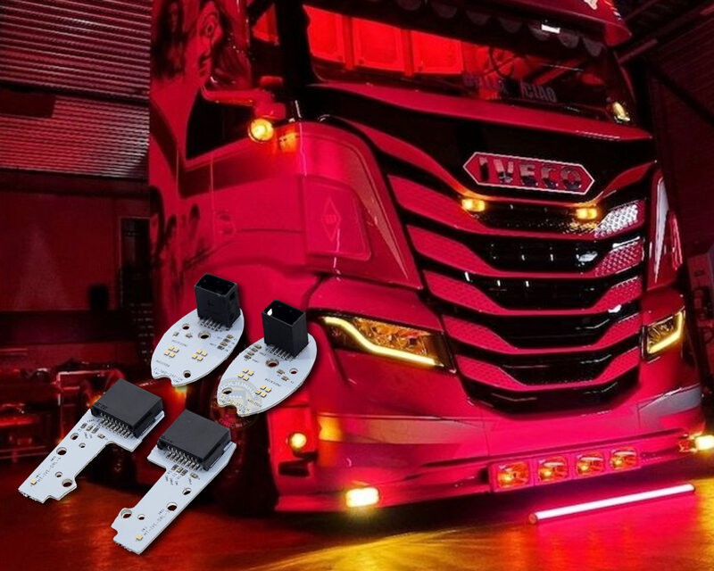 Kit de conversion DRLiv LED orange pour Iveco S-Way à partir de 2022