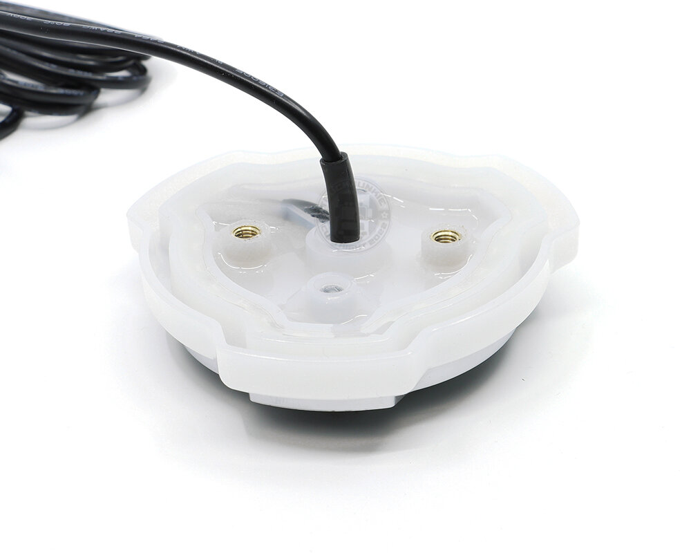 Emblème Étanche Vert 24-30W 1.5W IP65 Câble de 3 Mètres Inclus Matériel de Montage