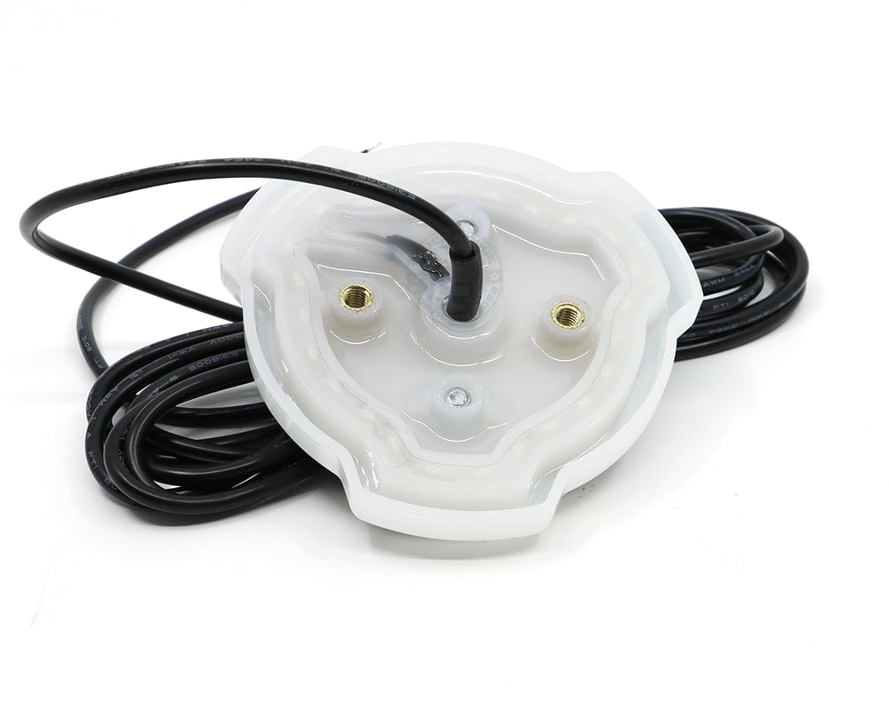 Emblème Étanche Vert 24-30W 1.5W IP65 Câble de 3 Mètres Inclus Matériel de Montage