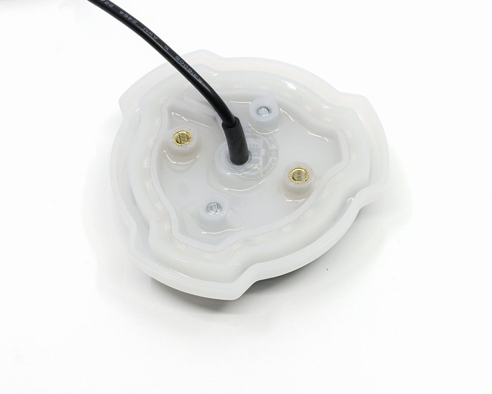 Emblème Étanche Vert 24-30W 1.5W IP65 Câble de 3 Mètres Inclus Matériel de Montage