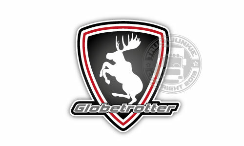 Globetrotter Moose Sticker Impression Complète