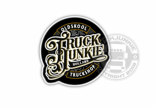Autocollant Tj Truckshop Hollande 10cm