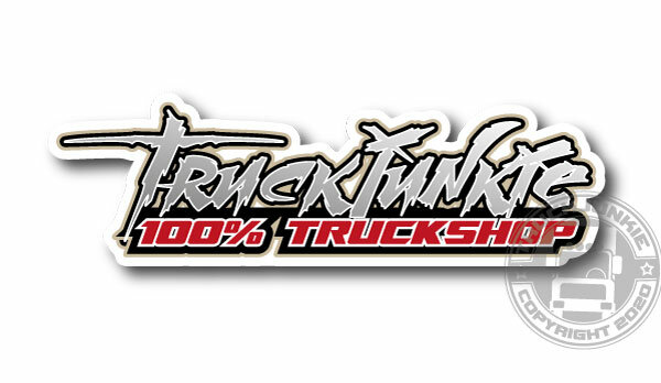 Autocollant Truckshop Laminé 5x15cm