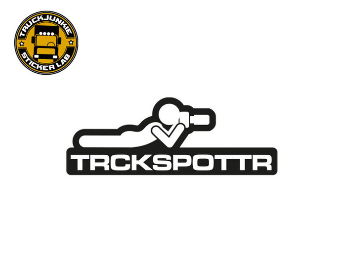 Autocollant Trckspottr 14x5cm