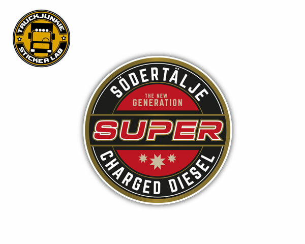 Autocollant Super 20 11cm