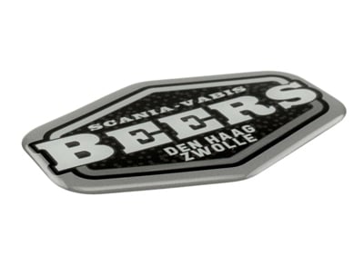 BEERS Scania-Vabis Impression de Haute Qualité Feuille 9x6 cm Finition 3D
