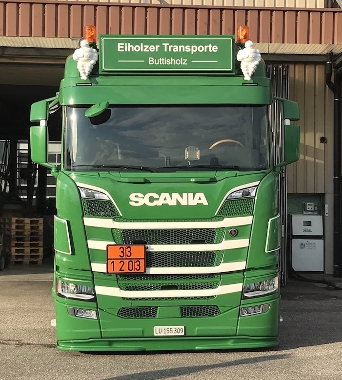 Odrzutniki Scania do serii R i S