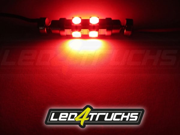 Diode 6x SMD Festoon 42mm 24-28V 1W