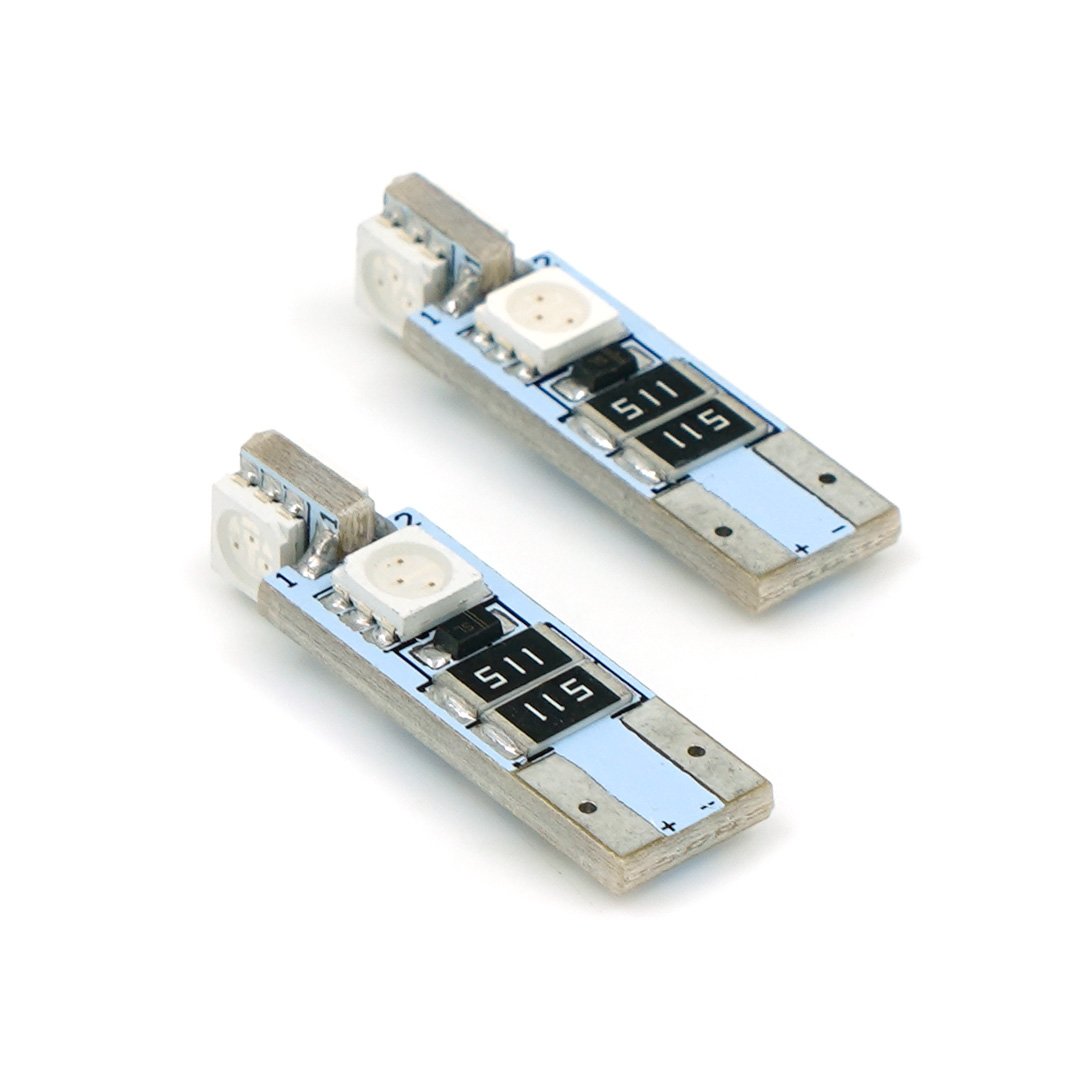 Diodes SMD Extra Puissantes 4x3-Chip Douille W3W W5W 31mm 9mm 24-33V 1.2W