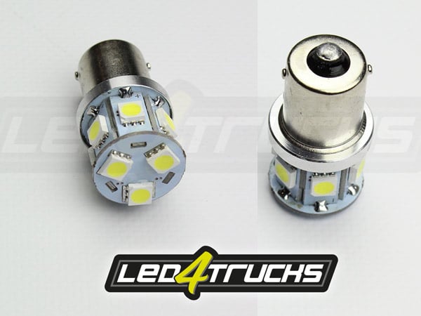 Ampoule LED BA15s 9 SMD 5050 4W 10-30V