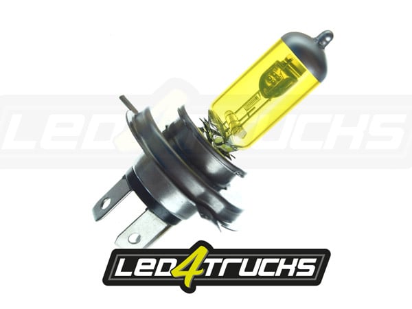 Lampe Halogène Led4Trucks H4 Jaune 24V 70W 2800K