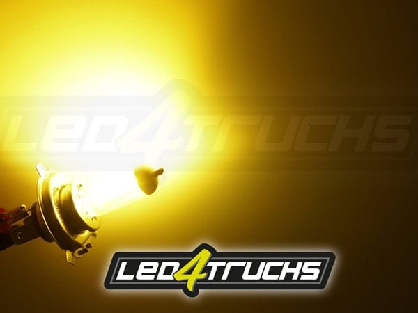 Lampada alogena Led4Trucks H4 Gialla 24V 70W 2800K