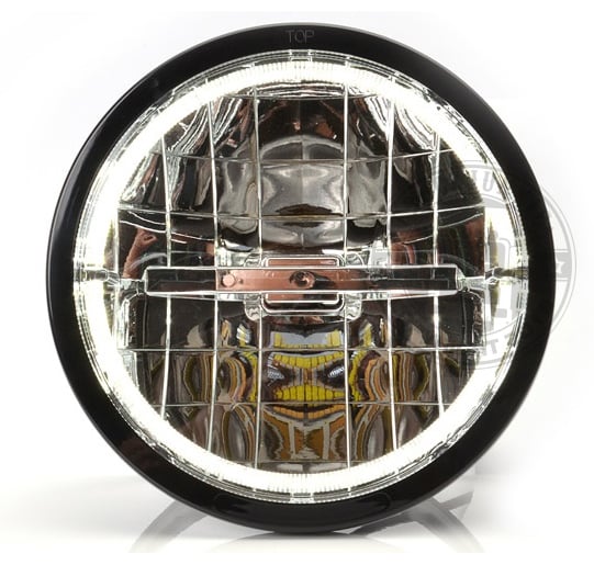 Faro a LED completo - Anello LED + luce di posizione