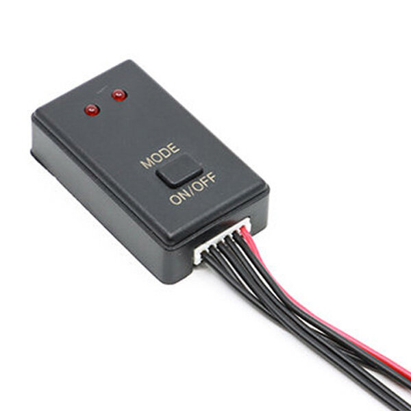 Controller stroboscopico a due canali 12/24V 10 modelli di lampeggio carico massimo 24W