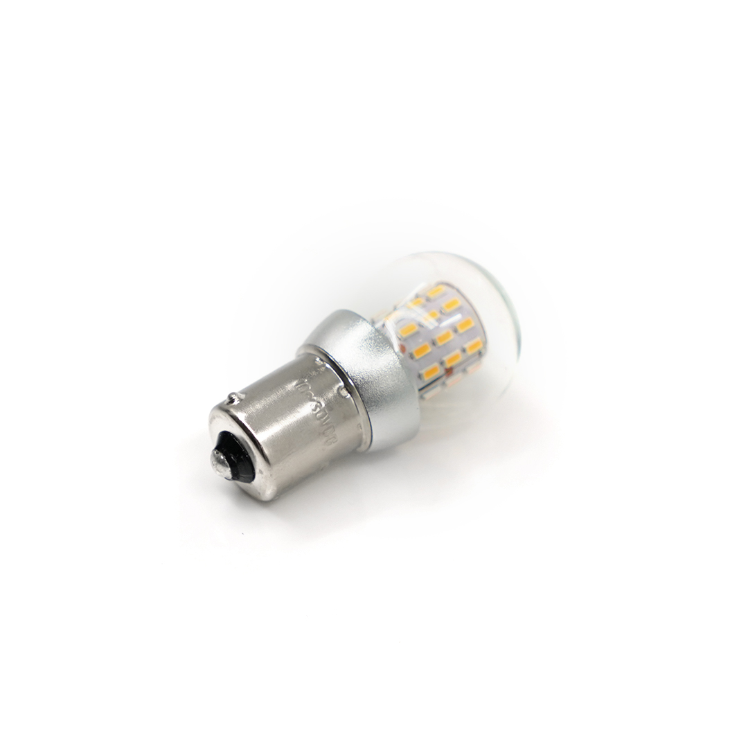 Talmu Éclairage LED BA15s Blanc Chaud 10‑30V