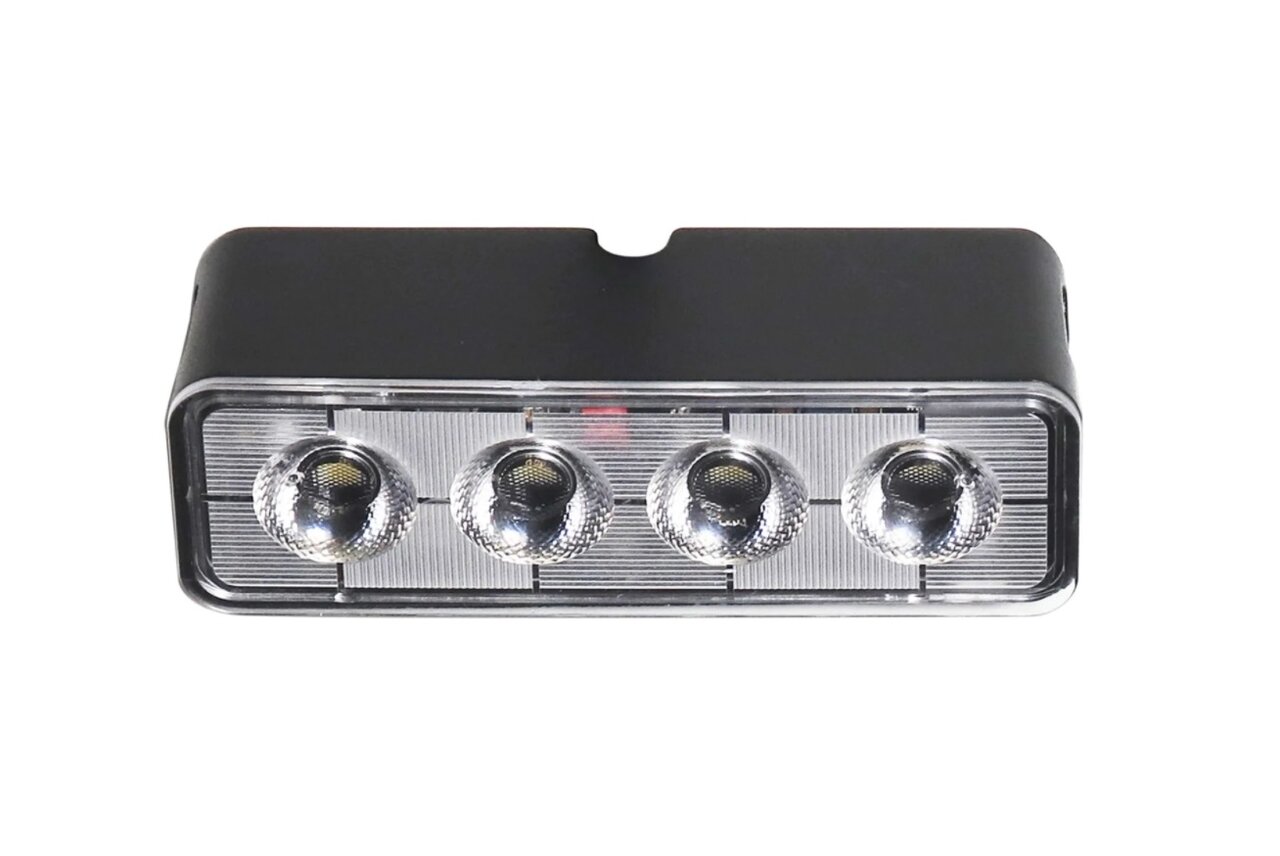 Lampada da lavoro Luce retromarcia 70° Diffusione della luce 2200 Lumen 9-36V IP68/69K 130x42x56mm