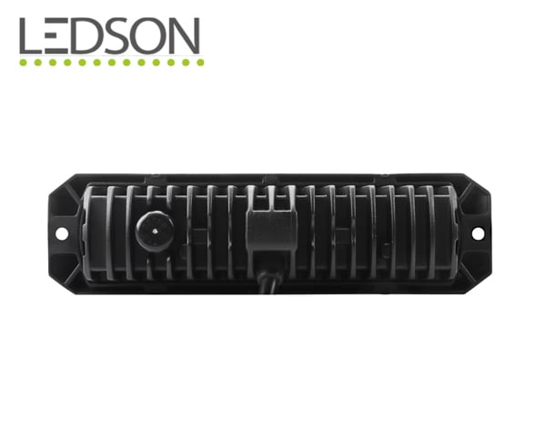 Ledson Luce di Retromarcia con Luce di Avvertimento Integrata E-Marcata 9-36V 4x8W 4x3W IP69K 164x41x61mm