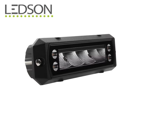 Ledson Luce di Retromarcia con Luce di Avvertimento Integrata E-Marcata 9-36V 4x8W 4x3W IP69K 164x41x61mm