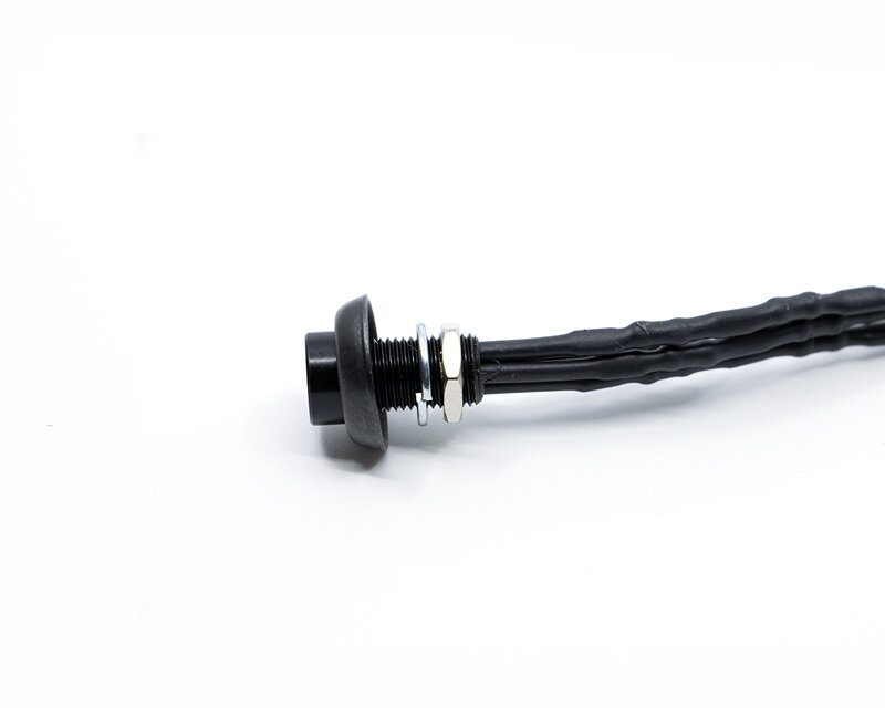 Mini Spots LED 24V Rouge 5 Pièces Cadre Noir