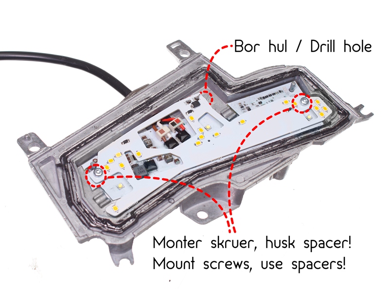LED orange/white position light Fog light Scania R/S