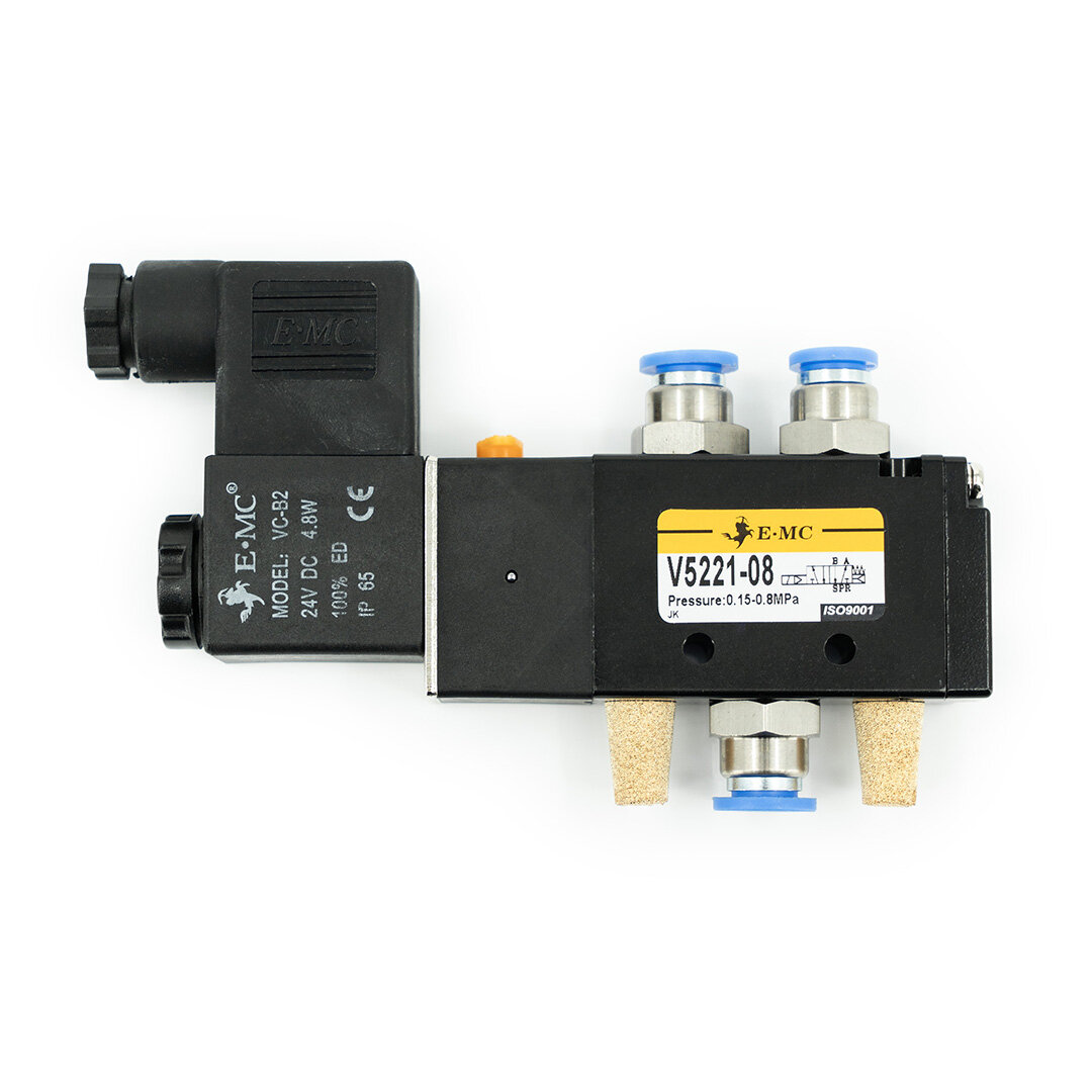 Électrovanne Valve d'échappement 0,15-0,8MPa 24V DC 4,8W IP65