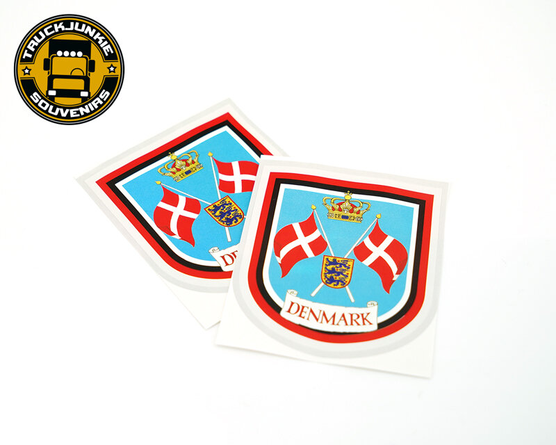 Autocollant Boutique de Souvenirs Nordiques 6x7cm