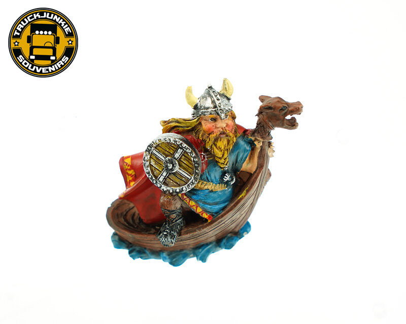 Le Souvenir Nordique Aimant Viking Dans Bateau Décoration Avec Dos Aimanté