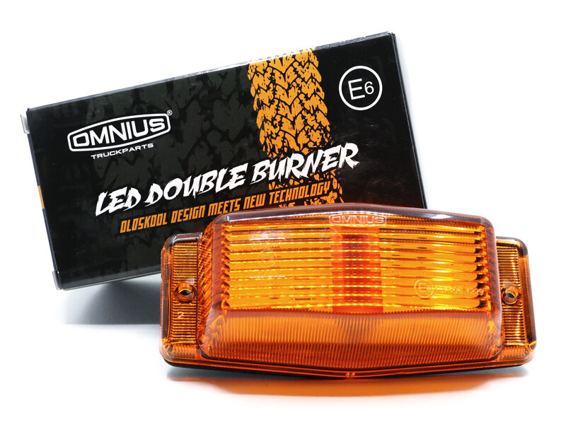 Omnius Feu Double Ampoule LED Oldskool Orange