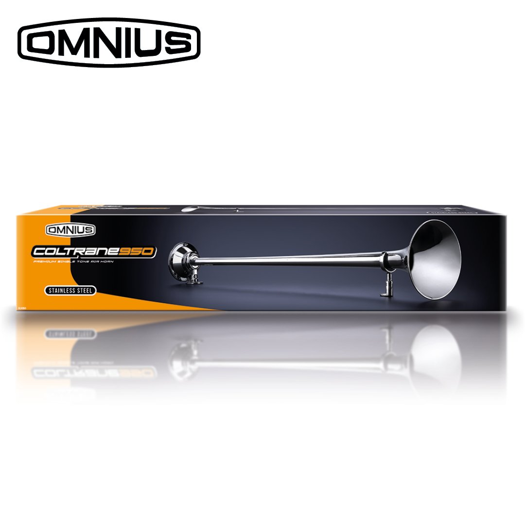 Omnius Coltrane 950 Corne d'acier inoxydable 95 cm