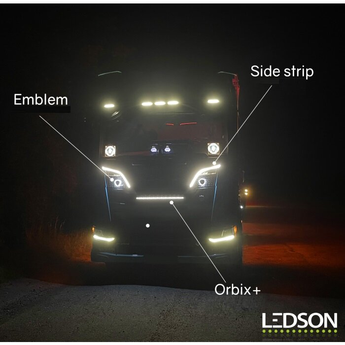 Barre LED Ledson Orbix31+ Feu de Position Dynamique 787mm 11340 Lumen 135W IP69K