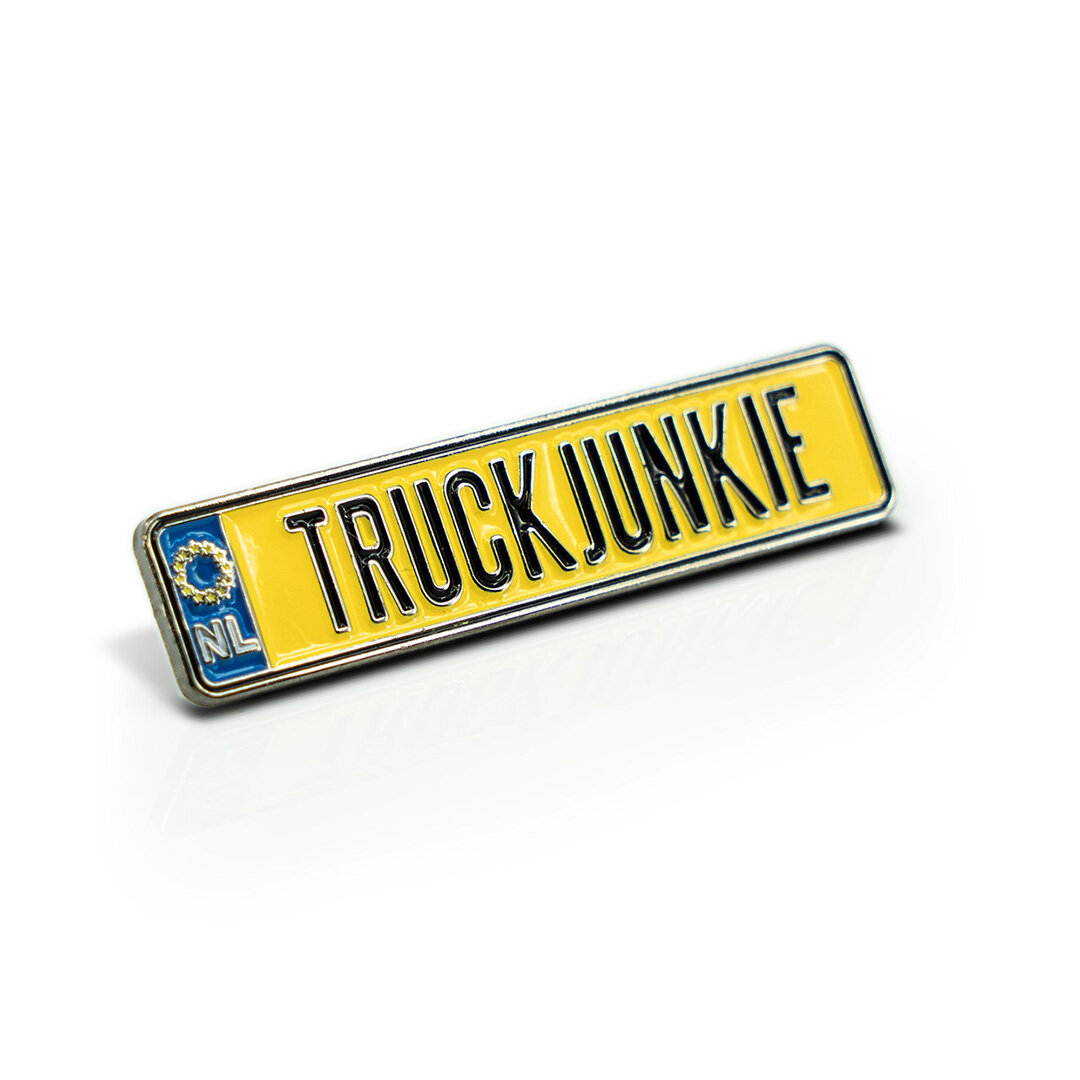 Truckjunkie Plaque d'immatriculation Original 50MM