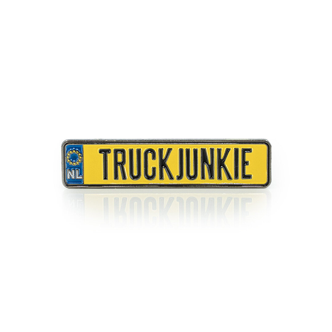 Truckjunkie Plaque d'immatriculation Original 50MM