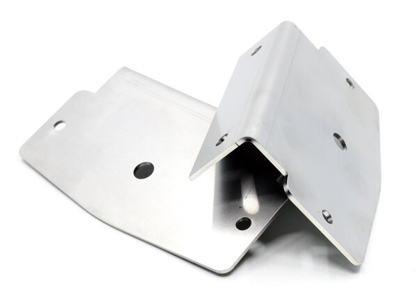 Cadre de montage feu de gabarit – double brûleur LED – acier inoxydable