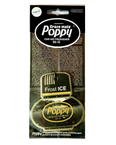 Truckjunkie Poppy Grace Mate Désodorisant Givré Glace 1 Pièce