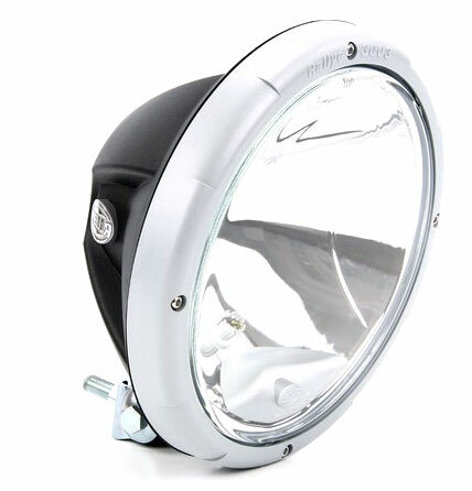 Hella Rallye 3003 Gris Verre Clair Corps en Plastique Anneau Gris ø 222mm