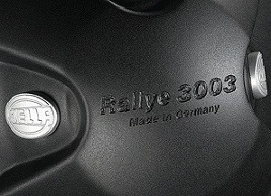 Hella Rallye 3003 Gris Verre Clair Corps en Plastique Anneau Gris ø 222mm