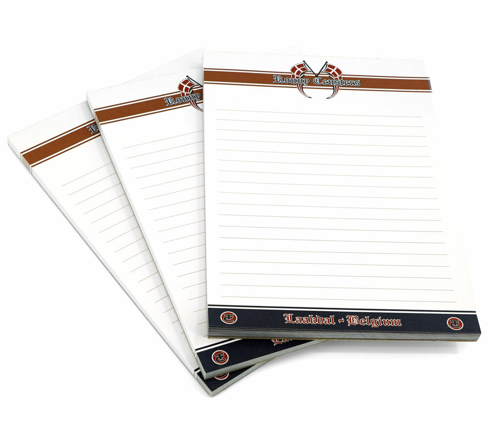 Ronny Ceusters Bloc-notes A5 50 Feuilles 14,8x21cm