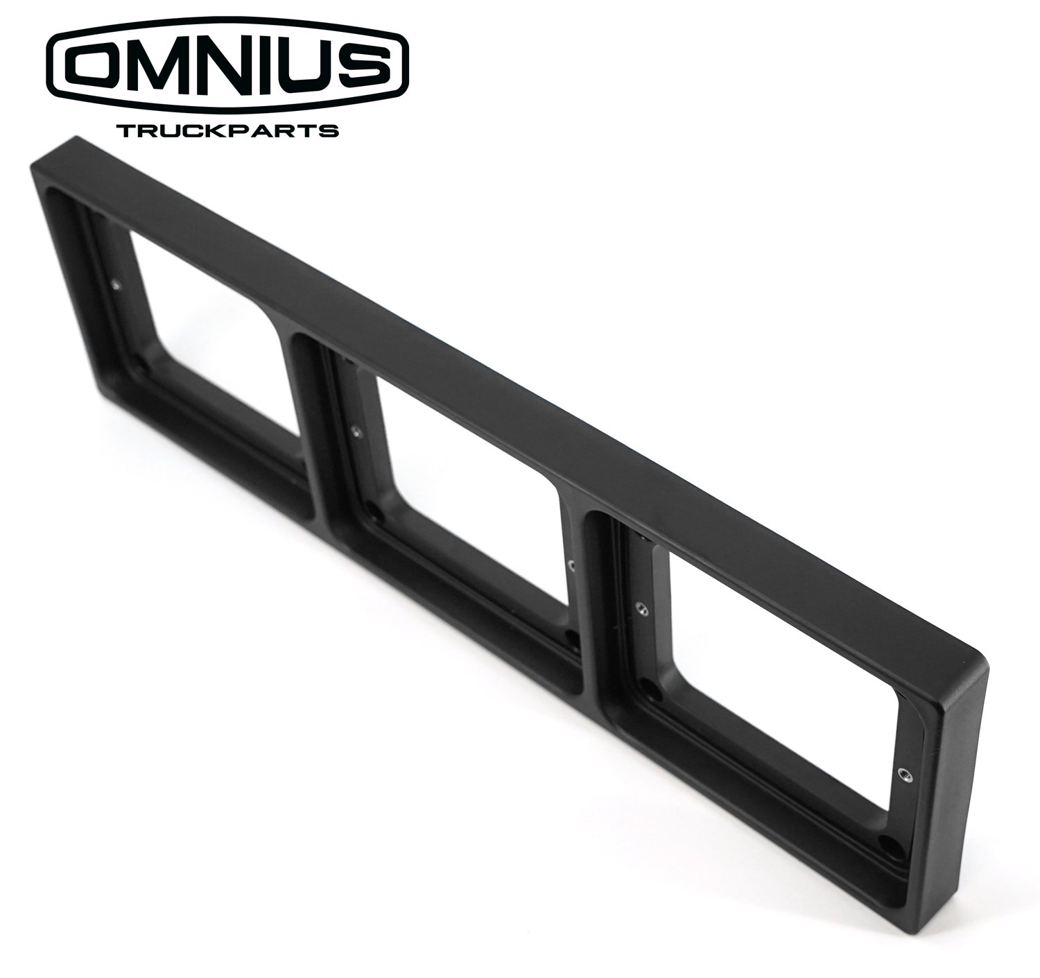 Cadre de feu arrière mince Omnius pour 3 feux arrière à LED