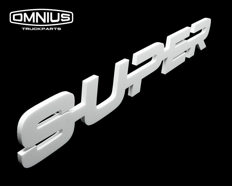 Super Emblem Brillant Haut 45x6,5 cm