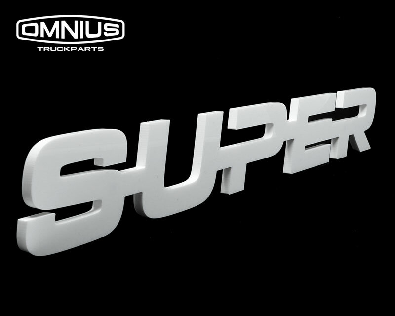Super Emblem Brillant Haut 45x6,5 cm