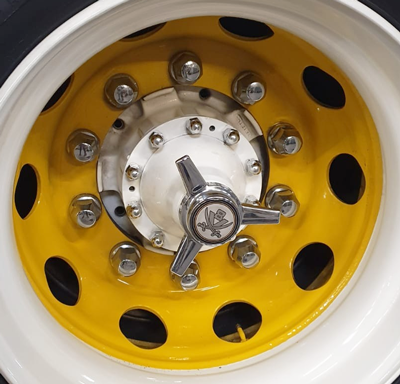 Zinc coulé chromé triple 19MM