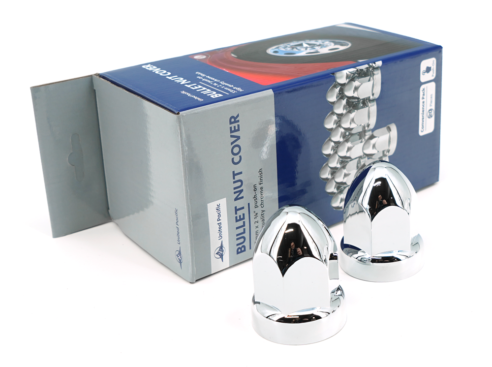 Accessorio Ruota in Plastica Cromata Ø33mm Altezza 70mm Importato dagli USA