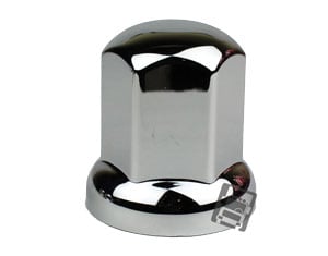 Couvre-écrous de roue en acier inoxydable 33mm 53mm de hauteur 20 pièces Scania Volvo Renault
