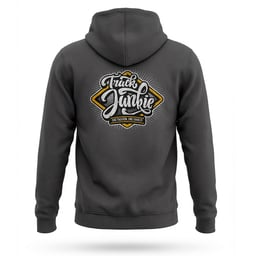 Truckjunkie Hoodie Gris Yellow Wybert